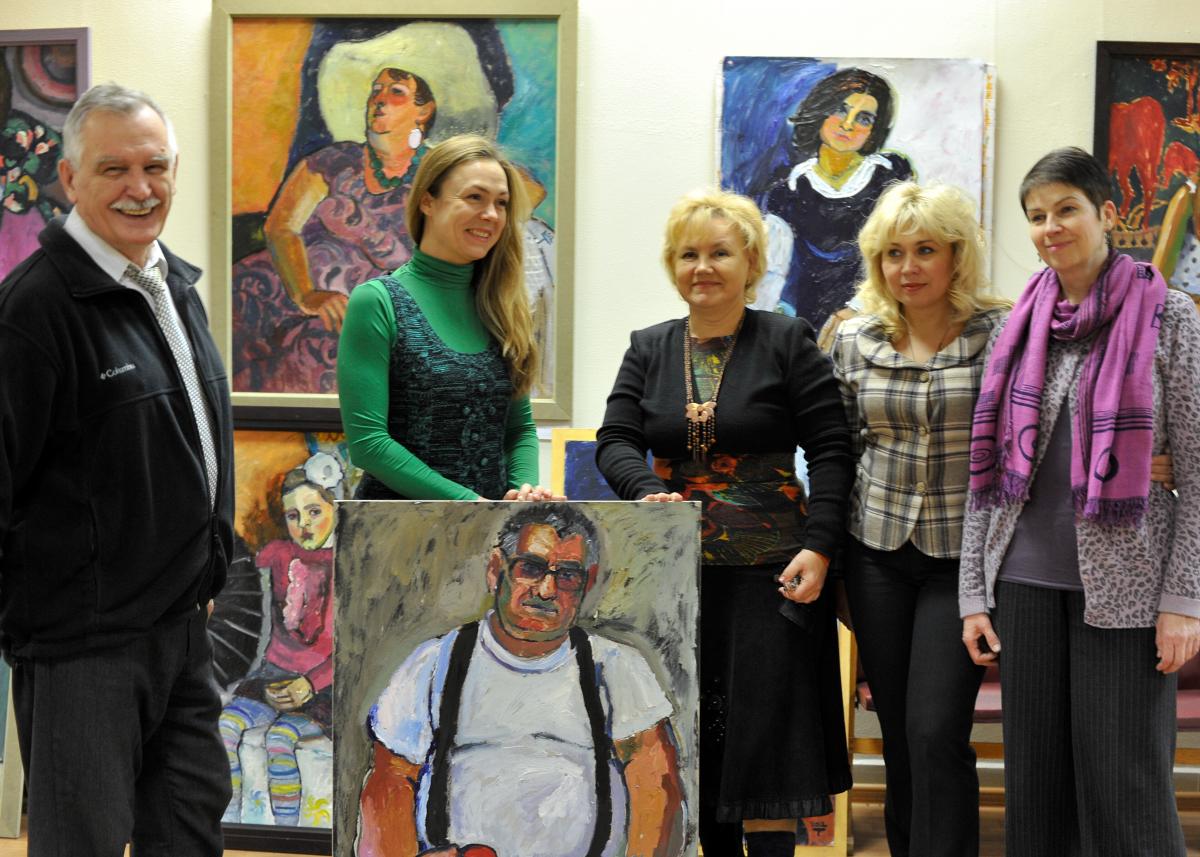 Персональная выставка живописи Юлии Третьяковой