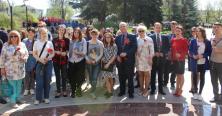 4 мая студенты МРСЭИ традиционно возложили цветы вечному огню в г. Видное.