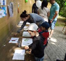 2 июня студенты МРСЭИ провели мастер-класс в Тимоховском парке г. Видное.